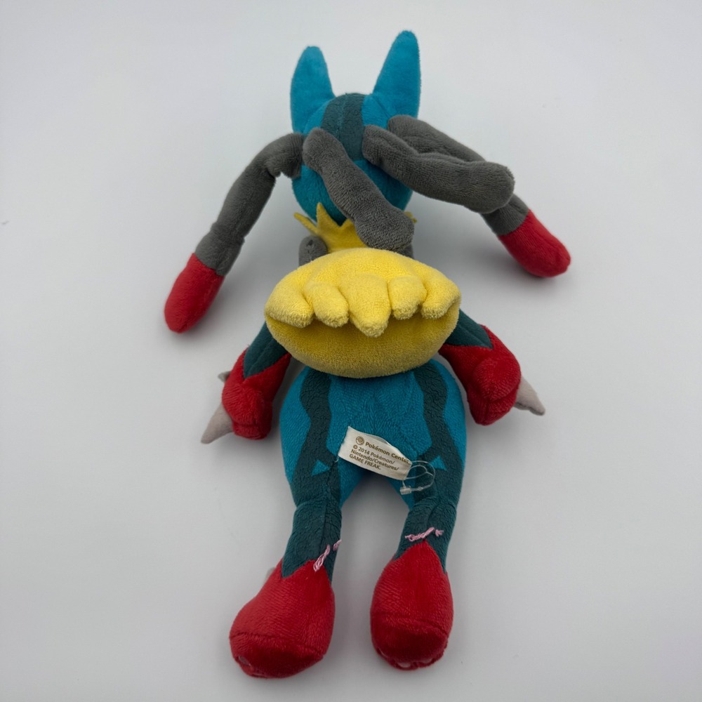 Pokemon Plush Lot Mega Lucario Pokemon Center Bulbasaur TOMY Eevee Bundle 3pc - Picture 5 of 13